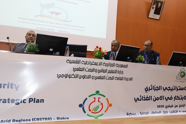 The official opening of the Preparation Workshop of the Algerian Food Security Research and Innovation Strategic Plan 2020-2030