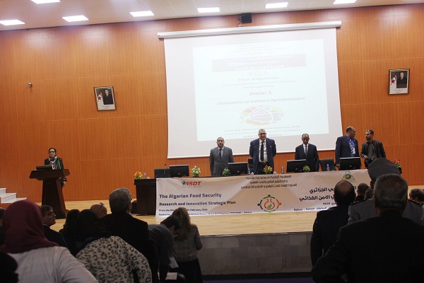 The official opening of the Preparation Workshop of the Algerian Food Security Research and Innovation Strategic Plan 2020-2030