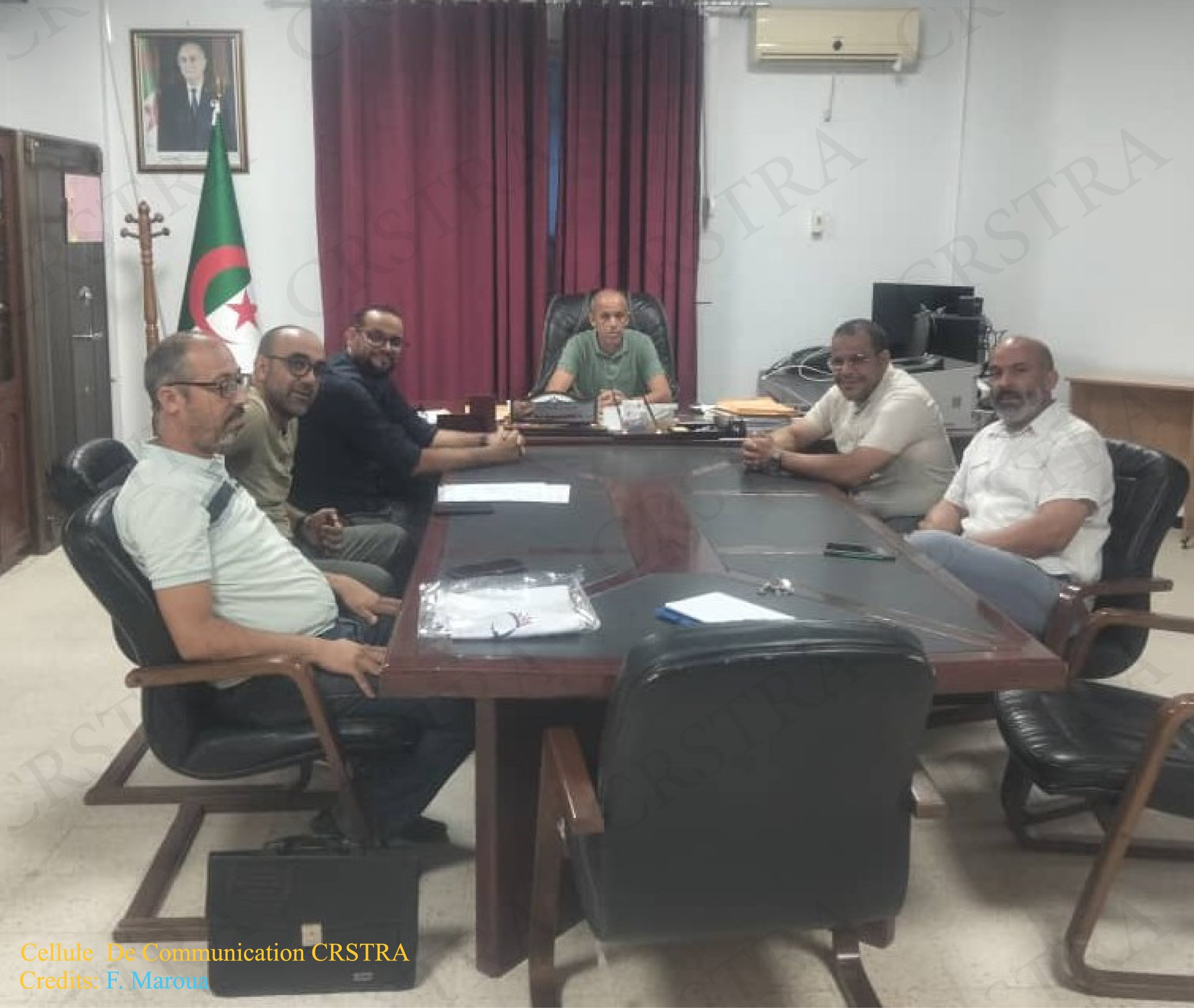 اجتماع تنسيقي لمركز CRSTRA لتعزيز التعاون بين البحث العلمي والقطاع الاقتصادي